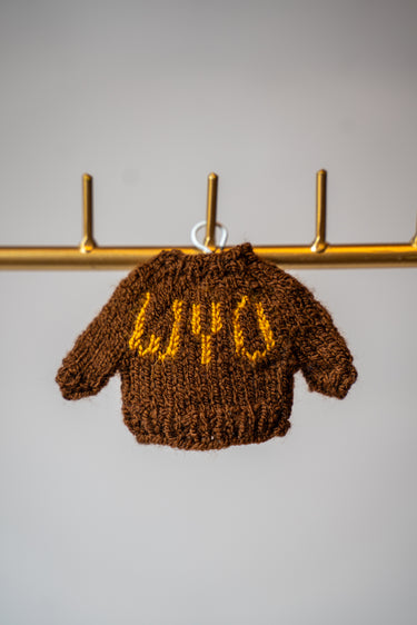 WYO Sweater Ornament - UW